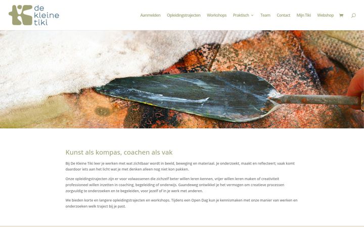 Screenshot stránky dekleinetiki.nl