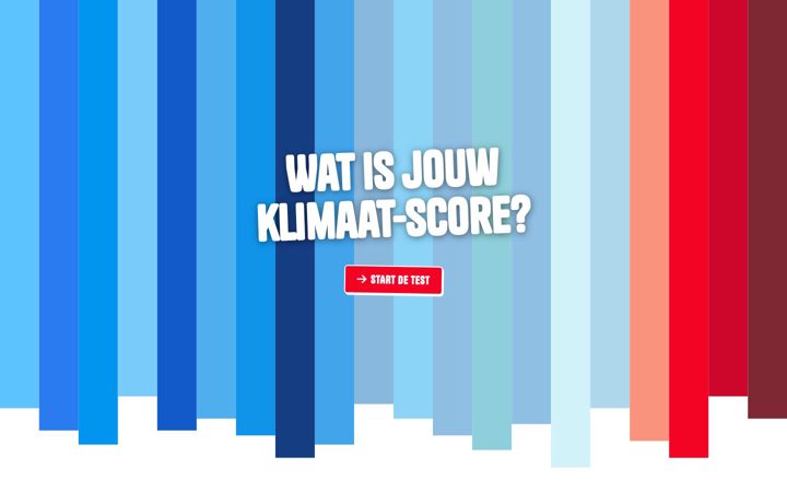 Screenshot stránky deklimaatbank.nl