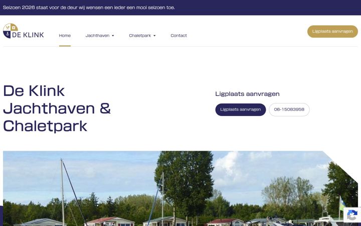 Screenshot stránky deklink.nl