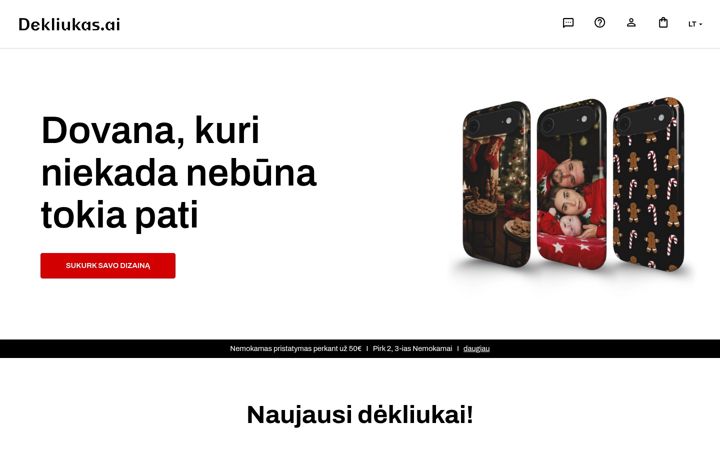 Skærmbillede af dekliukas.ai
