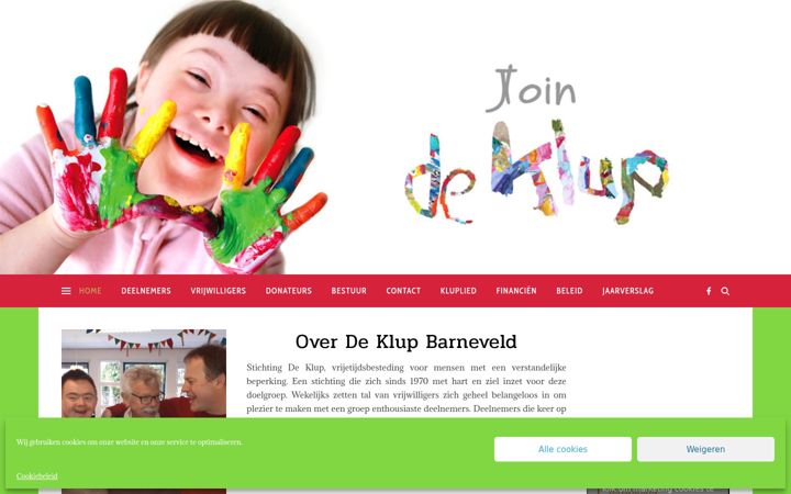 Screenshot stránky deklupbarneveld.nl