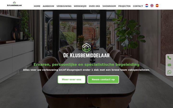 Screenshot stránky deklusbemiddelaar.nl