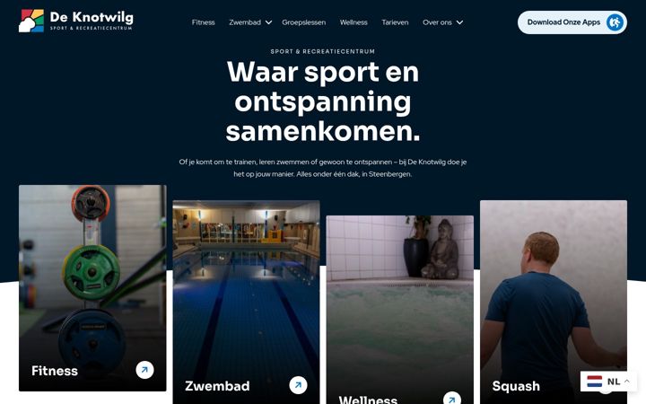 Screenshot stránky deknotwilg.nl