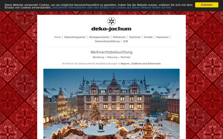 Screenshot of deko-jochum.de