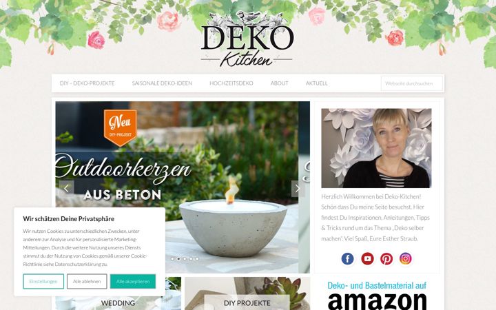 Screenshot of deko-kitchen.de