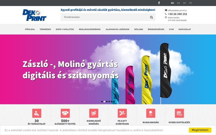 Zrzut ekranu deko-print.hu