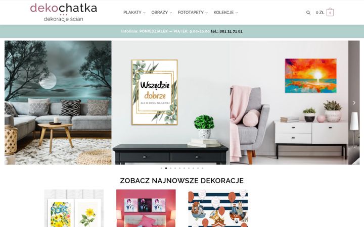 Snimka zaslona za dekochatka.pl
