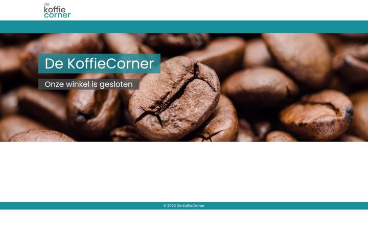 Screenshot of dekoffiecorner.com