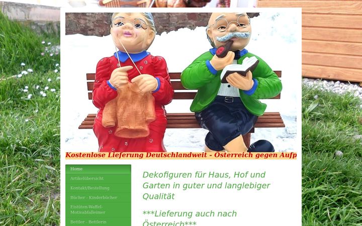 Screenshot of dekofigurentraumxxl.de