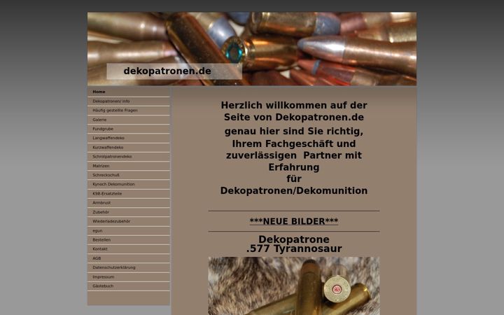 Screenshot of dekopatronen.de