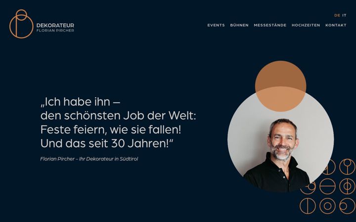 Screenshot of dekorateur.it