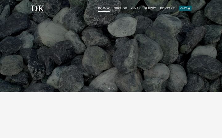 Screenshot of dekorativnykamen.sk