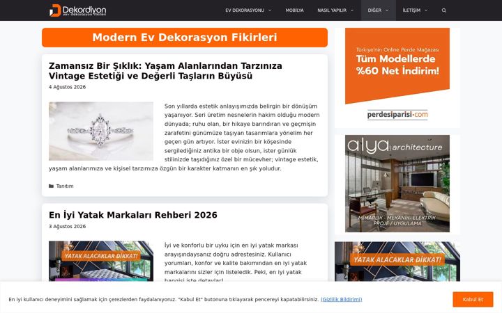 Screenshot of dekordiyon.com
