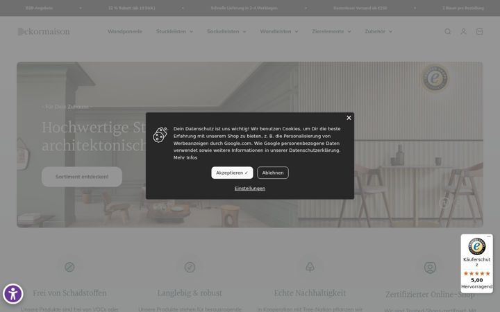Screenshot of dekormaison.com
