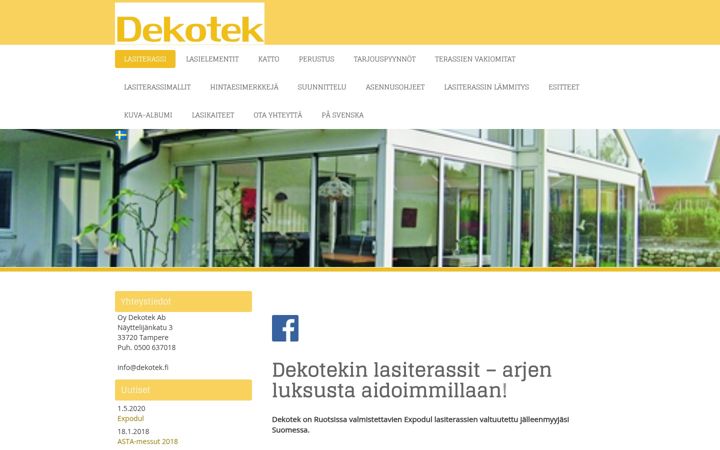Skærmbillede af dekotek.fi