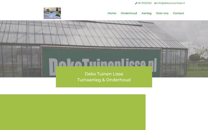 Ekrano kopija dekotuinenlisse.nl