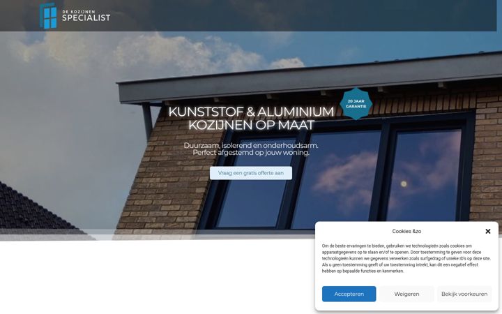 Ekrano kopija dekozijnen-specialist.nl