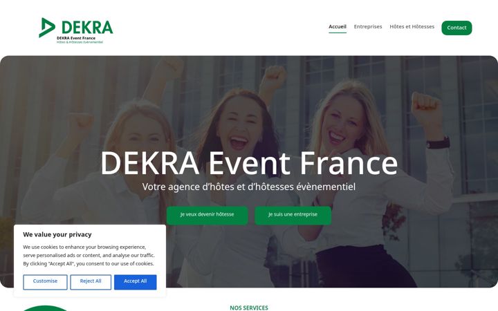 Screenshot of dekra-event.fr