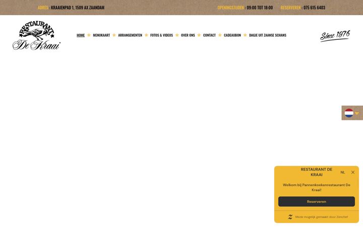 Screenshot stránky dekraai.nl