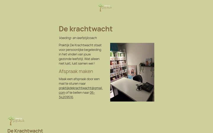 Screenshot stránky dekrachtwacht.nl