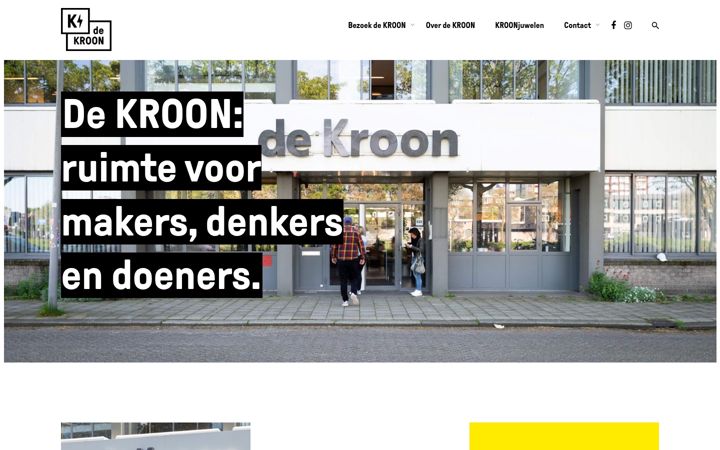 Screenshot of dekroonrotterdam.nl