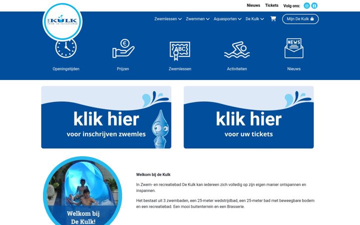 Screenshot of dekulk.nl
