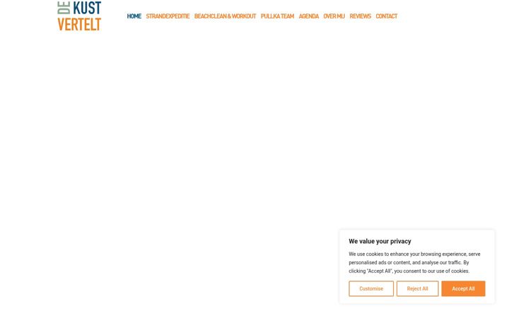 Screenshot of dekustvertelt.nl