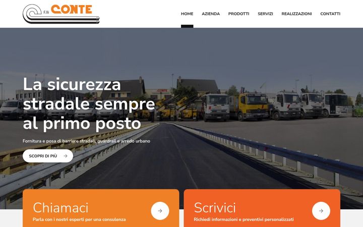 Screenshot of del-conte.it