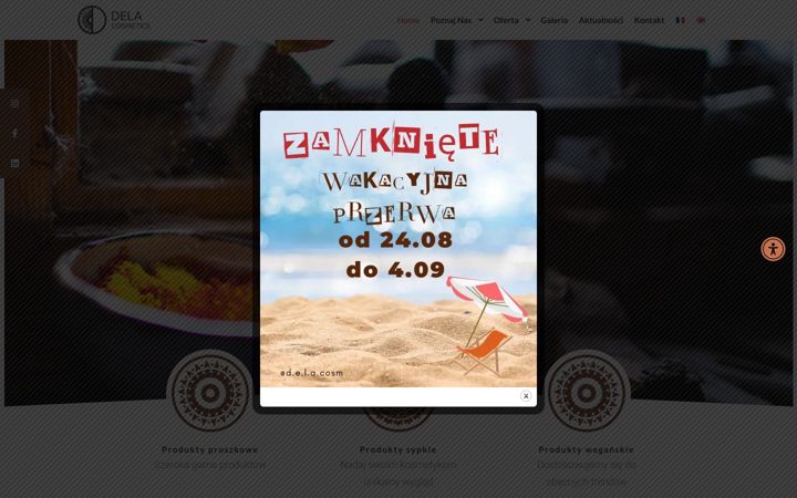 Screenshot of dela.pl