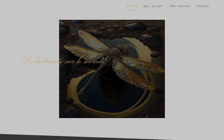Screenshot of delabeautesurlemonde.fr