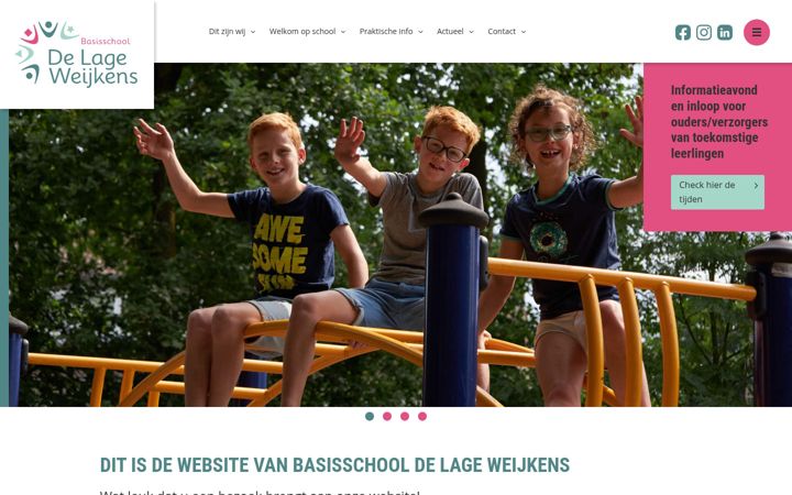 Screenshot of delageweijkens.nl