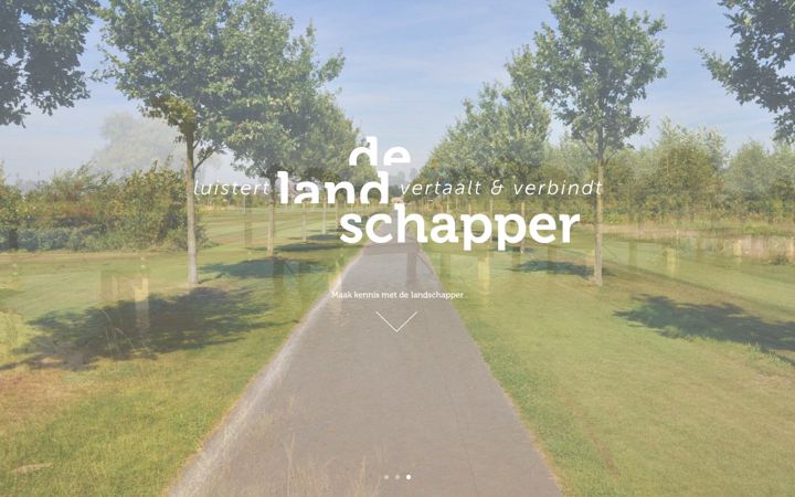 Screenshot of delandschapper.nl