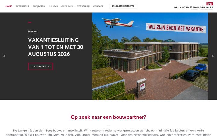 Screenshot of delangenvdberg.nl
