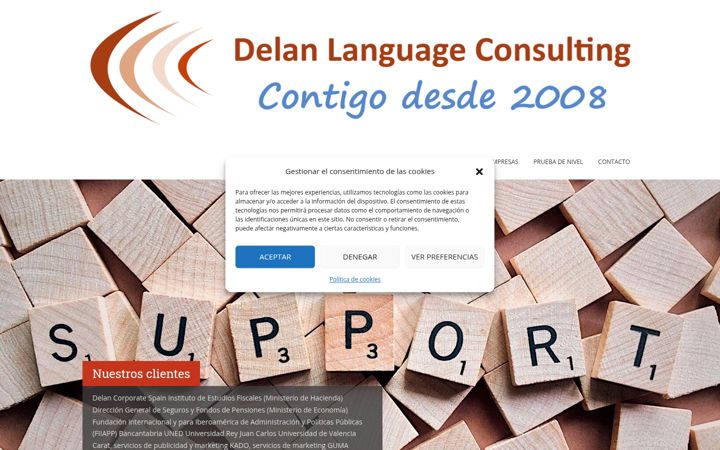Screenshot of delanlc.com