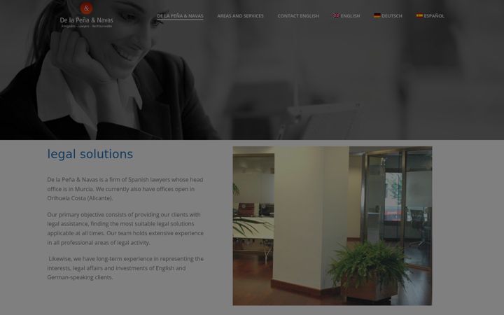 Screenshot of delapenaynavas.com