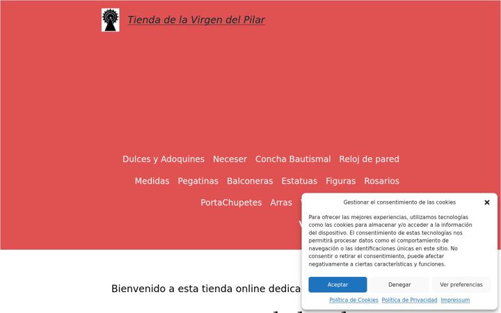 Screenshot of delapilarica.com