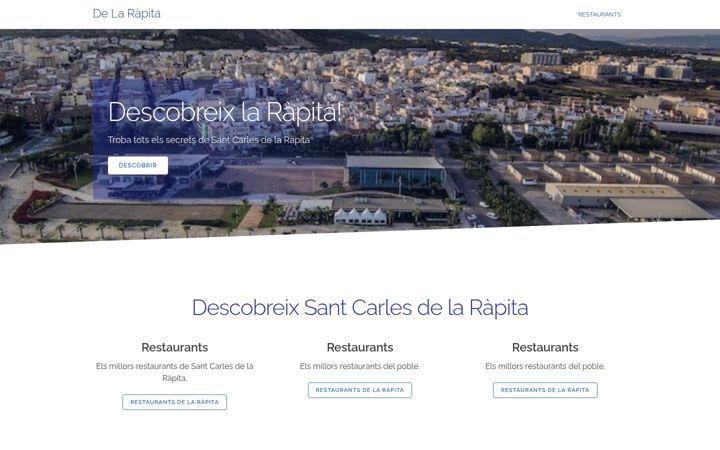 Screenshot of delarapita.com