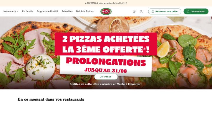 Posnetek zaslona delarte.fr
