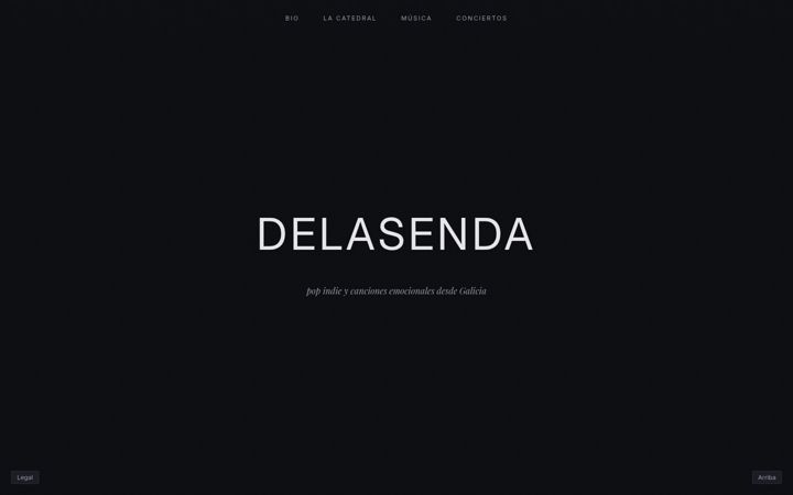 Screenshot of delasenda.com