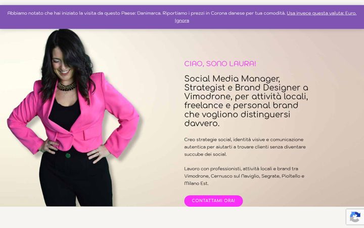 Screenshot of delasocialmedia.com