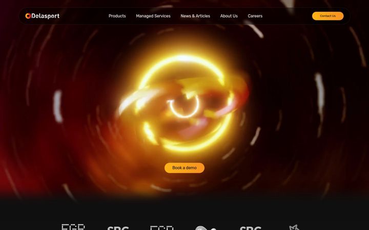 Screenshot of delasport.com