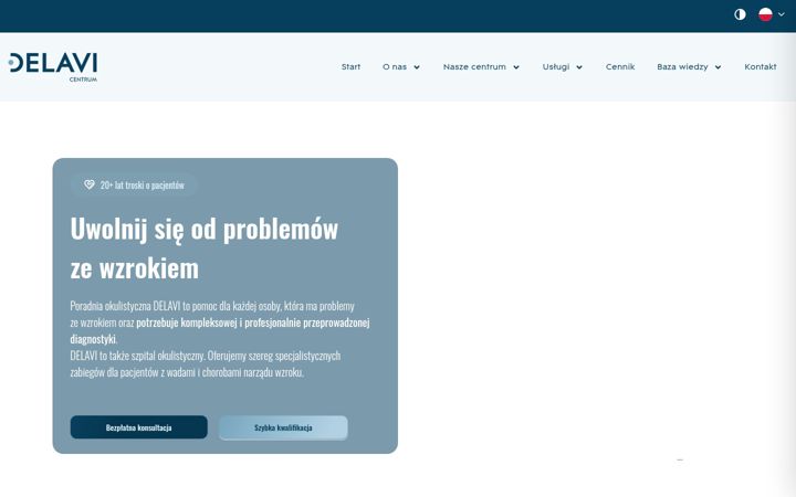 Screenshot of delavi.pl