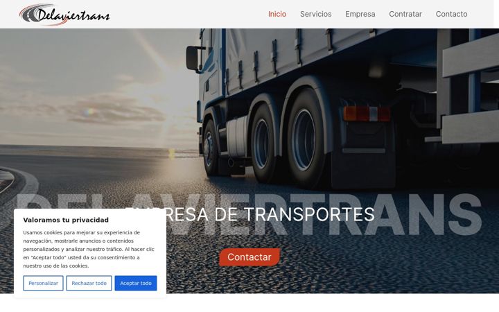 Screenshot του delaviertrans.es