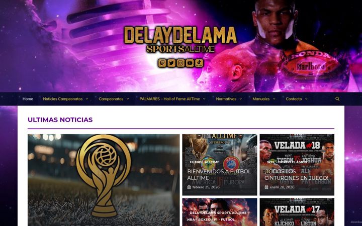 Screenshot of delaydelama.com