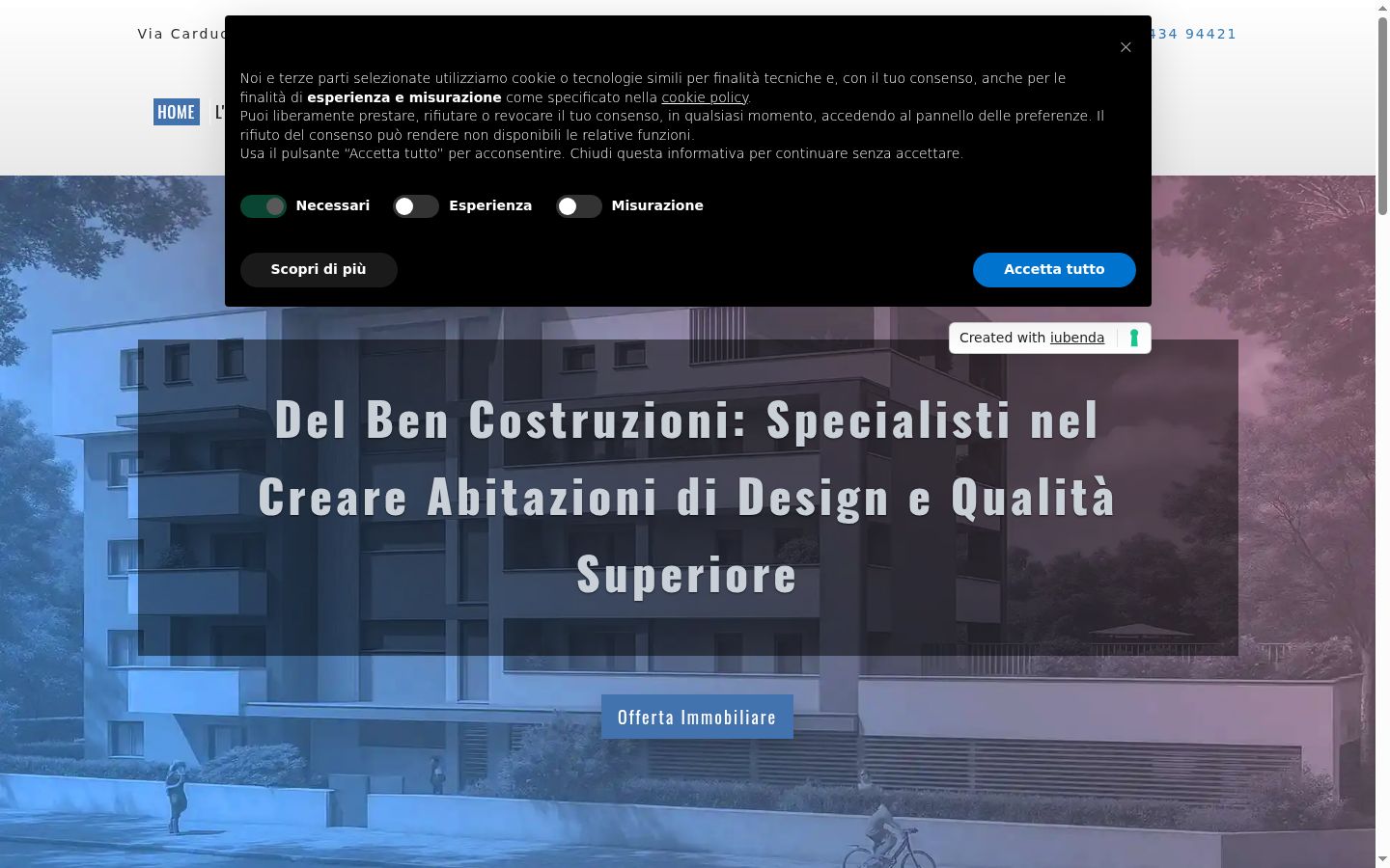 Screenshot του banner συγκατάθεσης που εμφανίστηκε πριν από οποιαδήποτε αλληλεπίδραση