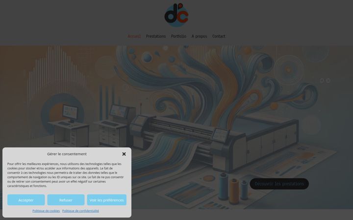 Screenshot of delconcept.fr