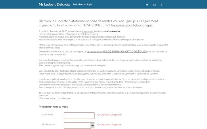Screenshot of delcroix-posturo.be