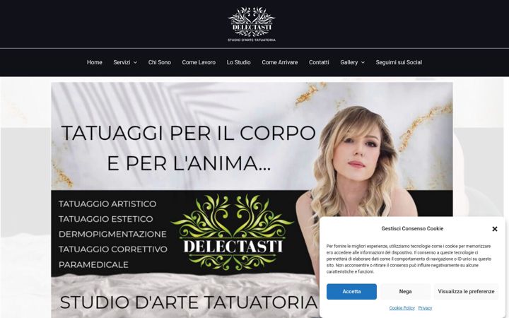 Screenshot of delectasti.it