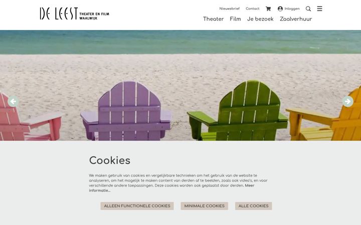 Screenshot of deleest.nl