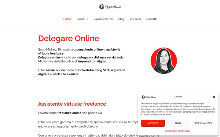 Screenshot of delegareonline.it